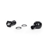 Mishimoto M20 x 5/8 Straight Black Banjo Fitting w/ Bolt Mishimoto Fittings  AXOPROS