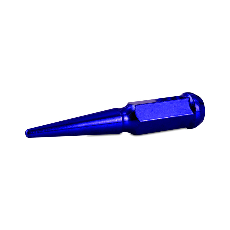 Mishimoto Mishimoto Steel Spiked Lug Nuts M14 x 1.5 32pc Set Blue Mishimoto Lug Nuts  AXOPROS
