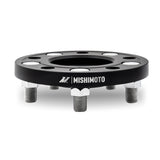 Mishimoto Mishimoto Wheel Spacers 5x114.3 64.1 CB M14x1.5 15mm BK Mishimoto Wheel Spacers & Adapters  AXOPROS