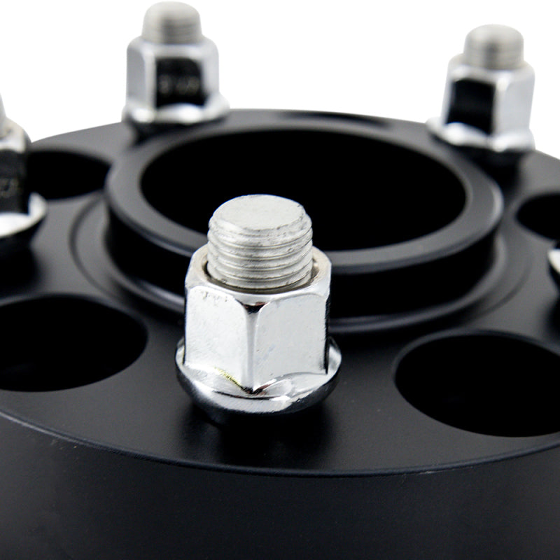 Mishimoto Mishimoto Wheel Spacers 5x114.3 64.1 CB M14x1.5 15mm BK Mishimoto Wheel Spacers & Adapters  AXOPROS