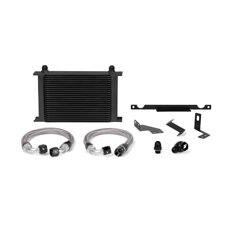 Mishimoto Mitsubishi Evolution 7/8/9 Black Oil Cooler Kit Mishimoto Oil Coolers  AXOPROS