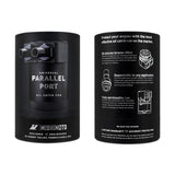 Mishimoto Parallel Port Universal Baffled Oil Catch Can Mishimoto Oil Catch Cans  AXOPROS