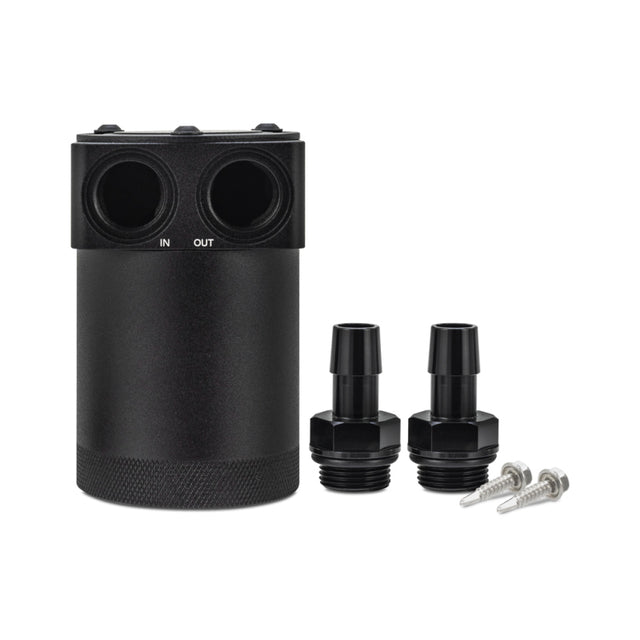 Mishimoto Parallel Port Universal Baffled Oil Catch Can Mishimoto Oil Catch Cans  AXOPROS