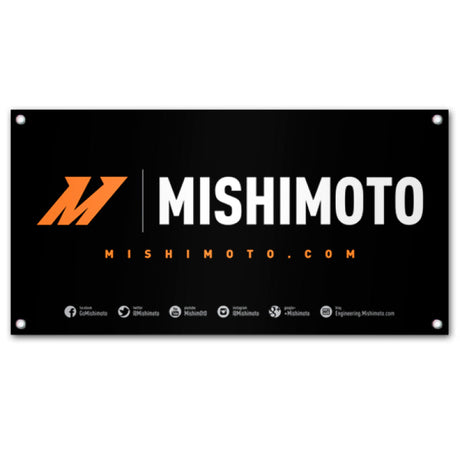 Mishimoto Promotional Large Vinyl Banner 45x87.5 inches Mishimoto Marketing  AXOPROS