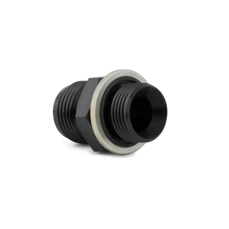 Mishimoto Sandwich Plate Fitting M20 x -10AN Black Mishimoto Fittings  AXOPROS