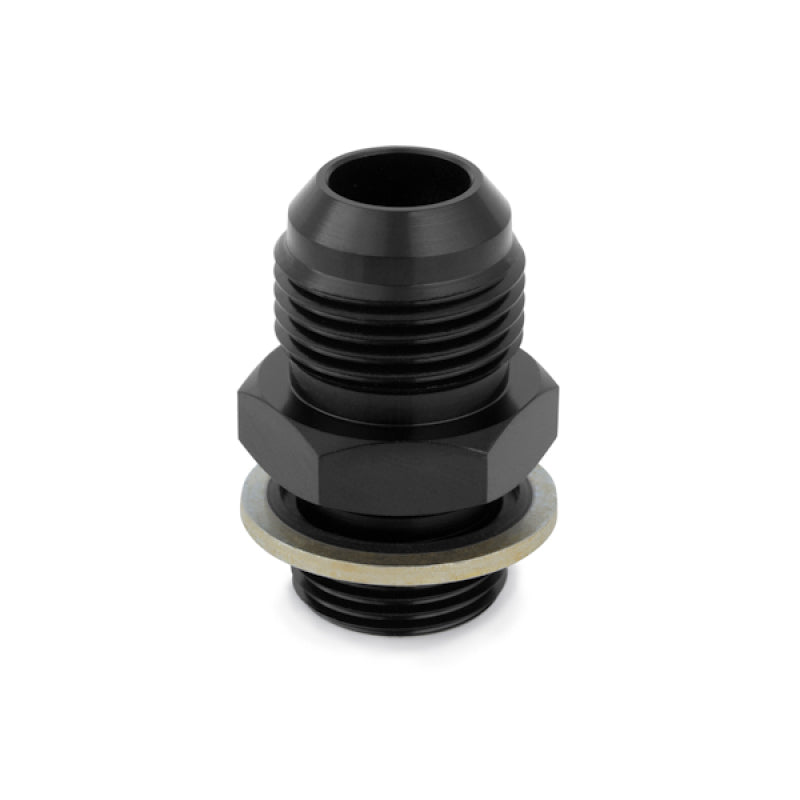 Mishimoto Sandwich Plate Fitting M20 x -10AN Black Mishimoto Fittings  AXOPROS