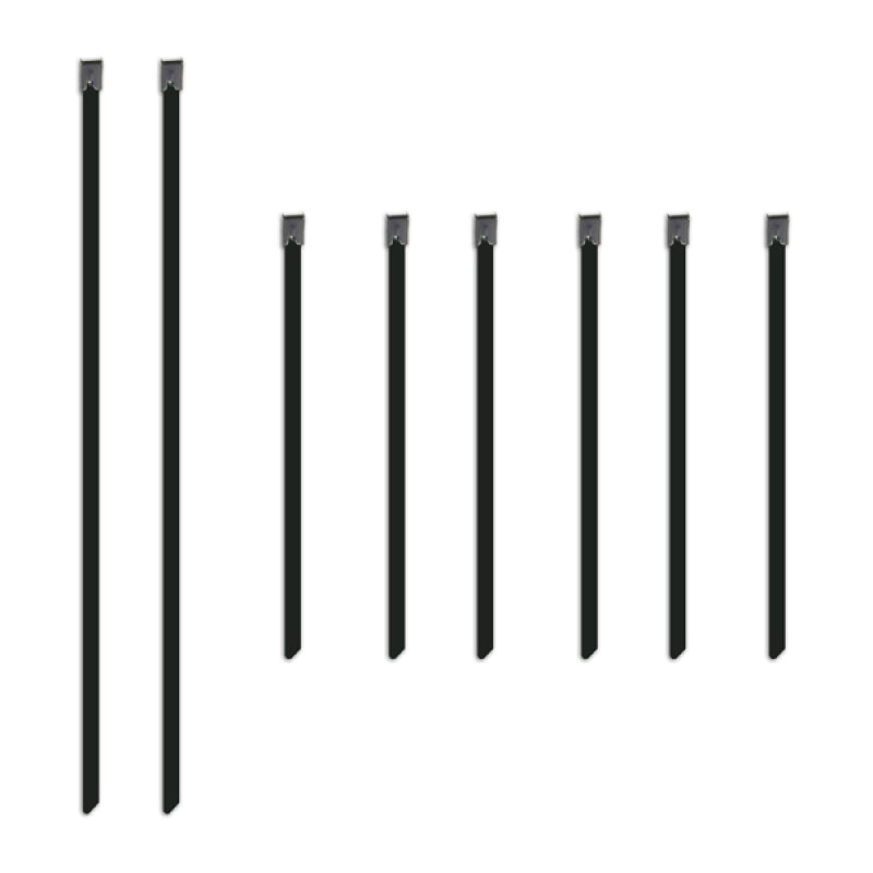 Mishimoto Set of Six 6in & Two 14in Stainless Steel Locking Ties Mishimoto Exhaust Wrap  AXOPROS