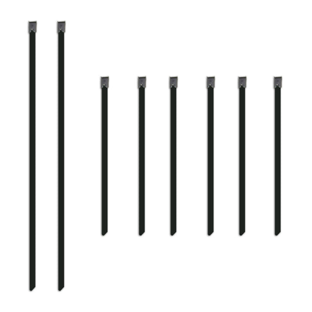 Mishimoto Set of Six 6in & Two 14in Stainless Steel Locking Ties Mishimoto Exhaust Wrap  AXOPROS