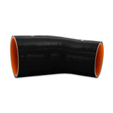 Mishimoto Silicone Reducer Coupler 45 Degree 3in to 3.75in - Black Mishimoto Silicone Couplers & Hoses  AXOPROS