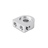 Mishimoto Silver M20 Oil Sandwich Plate Mishimoto Oil Filter Blocks  AXOPROS