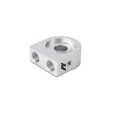 Mishimoto Silver M20 Oil Sandwich Plate Mishimoto Oil Filter Blocks  AXOPROS