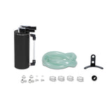 Mishimoto Small Aluminum Oil Catch Can - Wrinkle Black Mishimoto Oil Catch Cans  AXOPROS