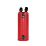 Mishimoto Small Aluminum Oil Catch Can - Wrinkle Red Mishimoto Oil Catch Cans  AXOPROS
