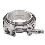 Mishimoto Stainless Steel V-Band Clamp 3.5in. (88.9mm) Mishimoto Clamps  AXOPROS