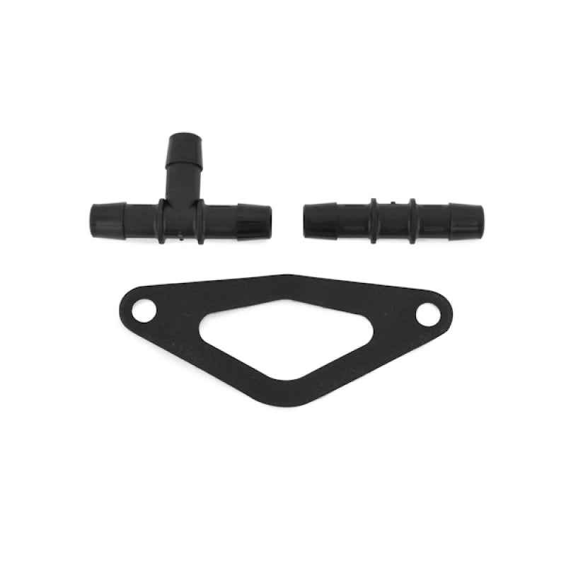 Mishimoto Subaru 02-07 WRX/04-07 STi Top-Mount Intercooler Kit - Powder Coated Black & Black Hoses Mishimoto Intercoolers  AXOPROS