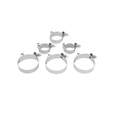 Mishimoto Subaru 02-07 WRX/04-07 STi Top-Mount Intercooler Kit - Powder Coated Silver & Black Hoses Mishimoto Intercoolers  AXOPROS