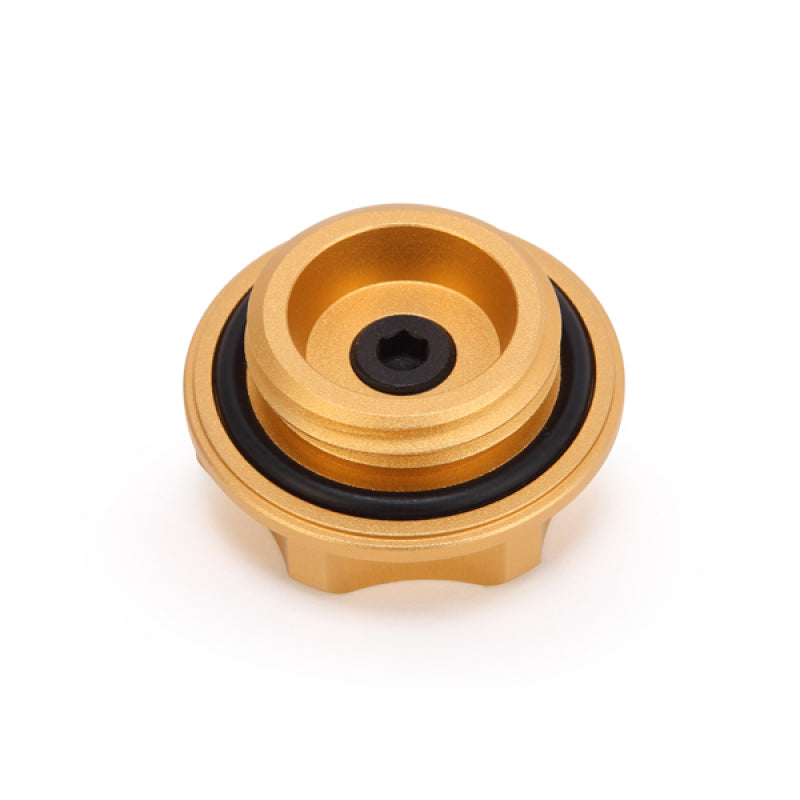 Mishimoto Subaru Oil FIller Cap - Gold Mishimoto Oil Caps  AXOPROS
