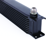Mishimoto Universal 10 Row Oil Cooler - Black Mishimoto Oil Coolers  AXOPROS