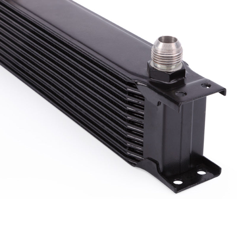 Mishimoto Universal 10 Row Oil Cooler - Black Mishimoto Oil Coolers  AXOPROS