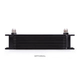 Mishimoto Universal 10 Row Oil Cooler Kit (Metal Braided Lines) Mishimoto Oil Coolers  AXOPROS