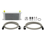 Mishimoto Universal 10 Row Oil Cooler Kit (Metal Braided Lines) Mishimoto Oil Coolers  AXOPROS