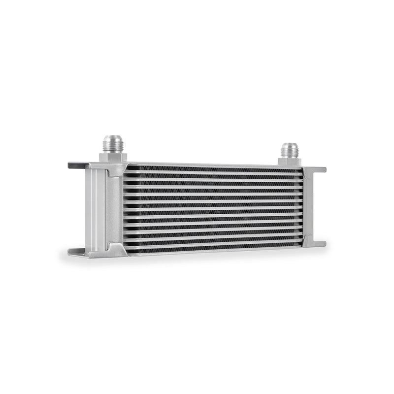 Mishimoto Universal 13-Row Oil Cooler Silver Mishimoto Oil Coolers  AXOPROS