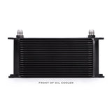 Mishimoto Universal 19 Row Oil Cooler - Black Mishimoto Oil Coolers  AXOPROS