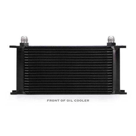 Mishimoto Universal 19 Row Oil Cooler - Black Mishimoto Oil Coolers  AXOPROS