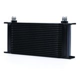 Mishimoto Universal 19 Row Oil Cooler - Black Mishimoto Oil Coolers  AXOPROS