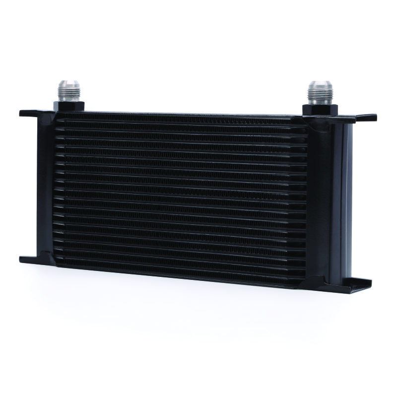 Mishimoto Universal 19 Row Oil Cooler - Black Mishimoto Oil Coolers  AXOPROS
