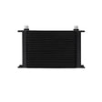 Mishimoto Universal 25 Row Oil Cooler - Black Mishimoto Oil Coolers  AXOPROS