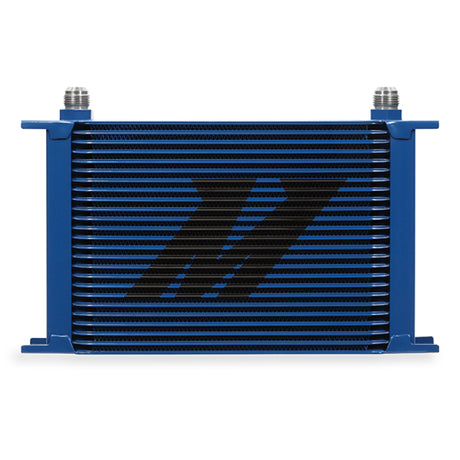 Mishimoto Universal 25 Row Oil Cooler - Blue Mishimoto Oil Coolers  AXOPROS