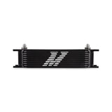 Mishimoto Universal - 6AN 10 Row Oil Cooler - Black Mishimoto Oil Coolers  AXOPROS