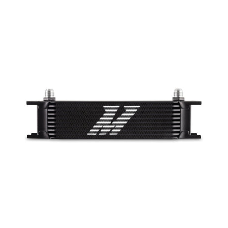 Mishimoto Universal -8AN 10 Row Oil Cooler - Black Mishimoto Oil Coolers  AXOPROS