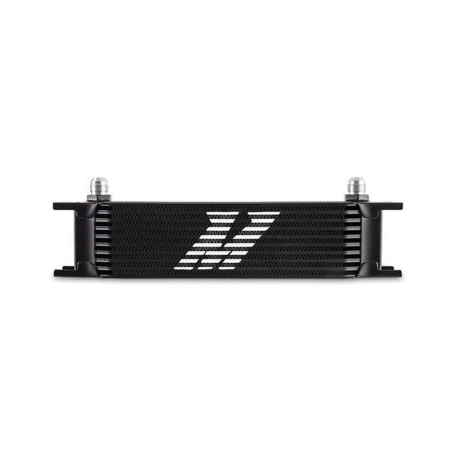 Mishimoto Universal -8AN 10 Row Oil Cooler - Black Mishimoto Oil Coolers  AXOPROS