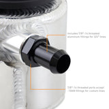 Mishimoto Universal Aluminum Coolant Expansion Tank - Brushed Mishimoto Coolant Reservoirs  AXOPROS