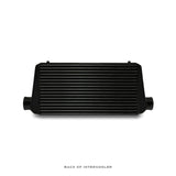 Mishimoto Universal Black R Line Intercooler Overall Size: 31x12x4 Core Size: 24x12x4 Inlet / Outlet Mishimoto Intercoolers  AXOPROS