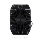 Mishimoto Universal Drag Race Performance Aluminum Radiator - Black Mishimoto Radiators  AXOPROS