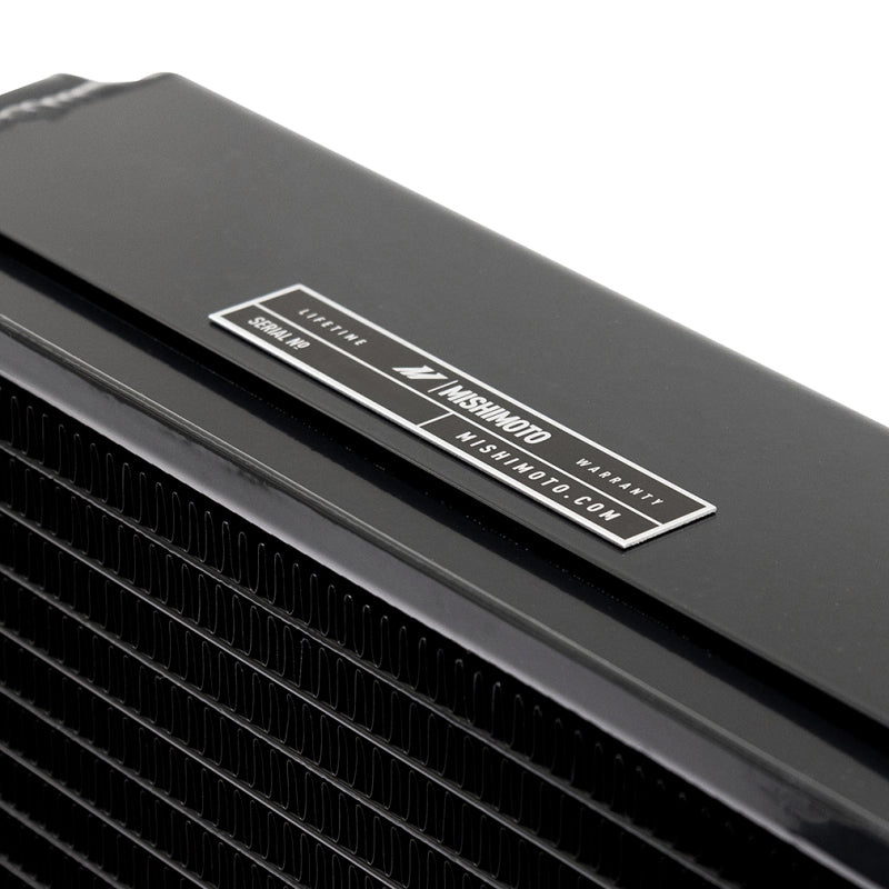 Mishimoto Universal Drag Race Performance Aluminum Radiator - Black Mishimoto Radiators  AXOPROS