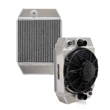 Mishimoto Universal Drag Race Performance Aluminum Radiator - Natural Mishimoto Radiators  AXOPROS