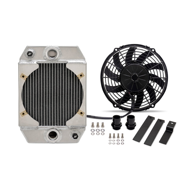Mishimoto Universal Drag Race Performance Aluminum Radiator - Natural Mishimoto Radiators  AXOPROS