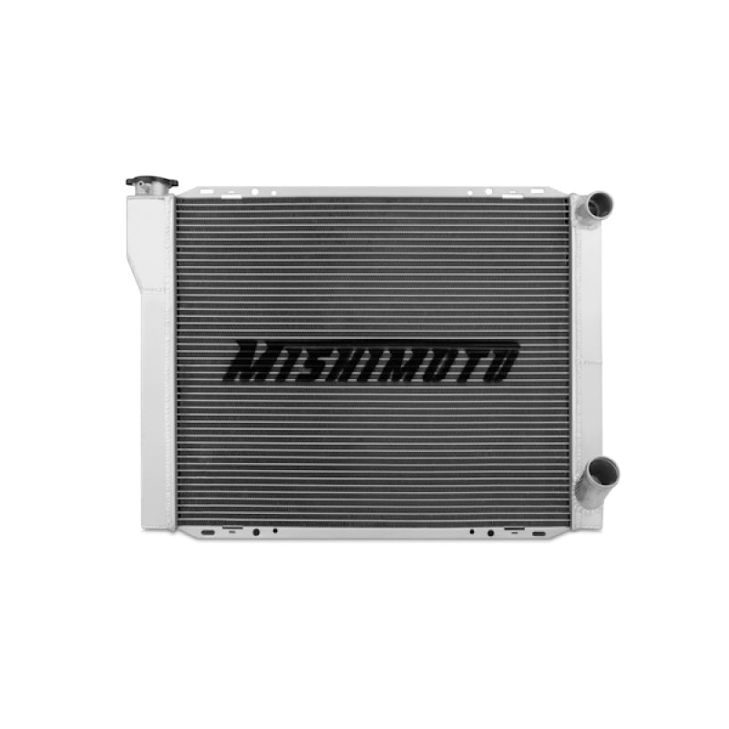 Mishimoto Universal Dual Pass Race Radiator 27x19x3 Inches Aluminum Radiator Mishimoto Radiators  AXOPROS