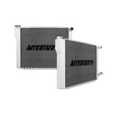 Mishimoto Universal Dual Pass Race Radiator 27x19x3 Inches Aluminum Radiator Mishimoto Radiators  AXOPROS