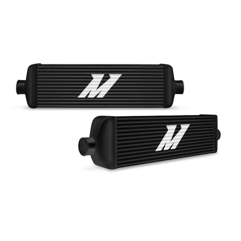 Mishimoto Universal Intercooler - J-Line Black Mishimoto Intercoolers  AXOPROS