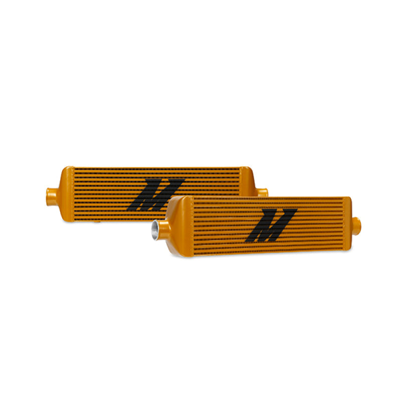 Mishimoto Universal Intercooler - J-Line Gold Mishimoto Intercoolers  AXOPROS