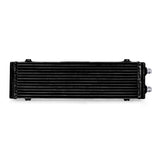 Mishimoto Universal Large Bar and Plate Dual Pass Black Oil Cooler Mishimoto Oil Coolers  AXOPROS