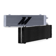 Mishimoto Universal Large Bar and Plate Dual Pass Black Oil Cooler Mishimoto Oil Coolers  AXOPROS