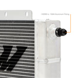 Mishimoto Universal Oil Cooler Kit 23 Row Cooler and 1in x 8in Fan Mishimoto Oil Coolers  AXOPROS