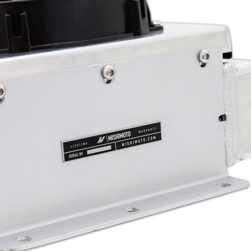 Mishimoto Universal Oil Cooler Kit 23 Row Cooler and 1in x 8in Fan Mishimoto Oil Coolers  AXOPROS