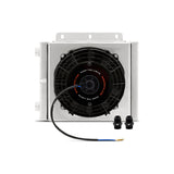 Mishimoto Universal Oil Cooler Kit 23 Row Cooler and 1in x 8in Fan Mishimoto Oil Coolers  AXOPROS